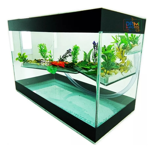 Terrário N4 12l Médio 35x16x22cm Tartarugas Jabutis Répteis 