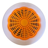 Ventilador De Teto 30w Com Luzes Integradas E27 Remote Teto Cor Da Estrutura Laranja Diâmetro 23   Frequência 50 Hz 60 Hz Material Das Pás Plástico Quantidade De Pás 3 110v/220v