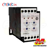 Protector Tension Trifasico Rele Xj11 Tbcin Electro Medina