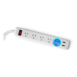 Prolongador Multiple 4 Tomas Iram + 2 Usb 2.4 Ah