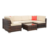 Juego De Muebles Sofas Para Patio Exterior Aire Libre