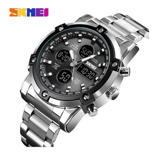 Skmei Quartz Watch Relógio De Luxo Masculino Relógio Digital