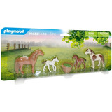 Playmobil 70682 Ponys Con Sus Potrillos (granja, Caballos)