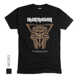 Remera Powerslave Iron Maiden Eddie Heavy Rock Metal