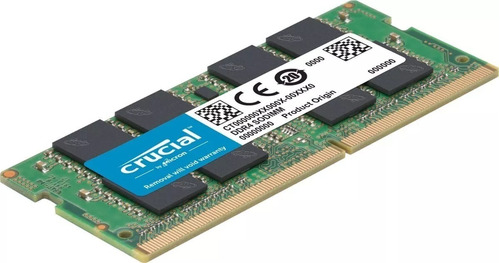 Memoria Ram Gamer Crucial Portatil 16gbx1 Ddr4 /3200mhz