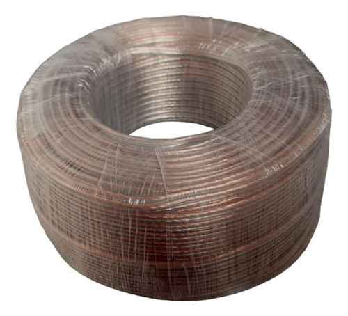 Cable Parlante 2x20 Transparente Rollo 100 Mts