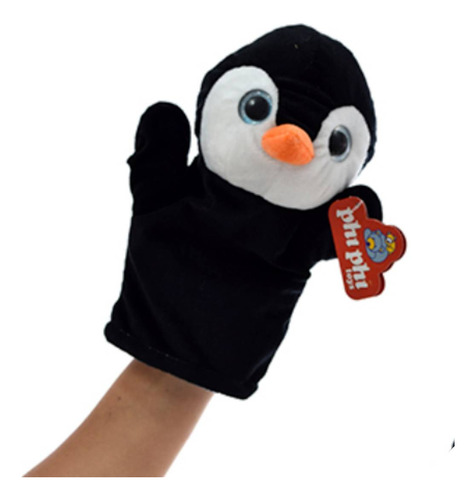 Títeres De Mano Peluche Pingüino Animales Divinos Llama