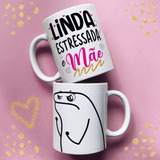 Caneca Xícara Frases Dia Das Mães Meme Bento Flork Engraçada