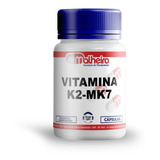 Vitamina K2 Mk-7 120mcg 90 Cápsulas Sabor Without Flavor