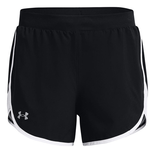 Short Running Ua Fly-by Elite 5'' Negro Mujer