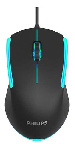 Mouse Gamer De Juego Philips  Momentum Spk9314 G314 Negro