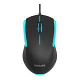 Mouse Gamer De Juego Philips  Momentum Spk9314 G314 Negro