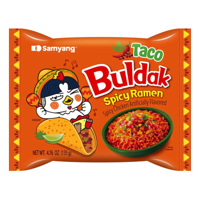Ramen Coreano Buldak Taco 135g | MercadoLibre
