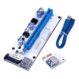 Cable De Extensión De Tarjeta Vga 008s Pci-e De 1 A 16 X, 60