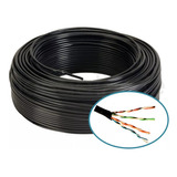 Cable Utp Cat5.e 100mts Para Exterior