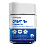 Creatina En Gomitas 150 Gummies - Foodtech Sabor Blueberry