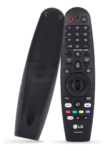 Controle Remoto Smart Magic LG Mr20ga Função Netflix Amazon