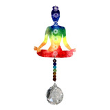 Sino Ventos Mensageiro 7 Chakras Meditação Cristal Feng Shui