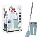 Rodo Flat Mop E Balde Lava E Seca Profissional Com 2 Refis