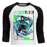 Kimetsu No Yaiba - Anime - Raglan - Polera