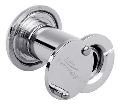 Olho Magico Visor De Porta Aço Inox - Linha Ferraggio - Stam