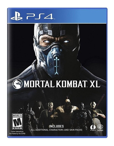 Juego Mortal Kombat Xl Original Playstation 4 Fisico Usado