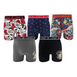 Ed Hardy Paquete 5 Boxers Micro Modal Talla S