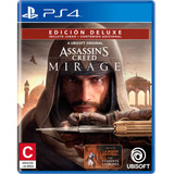 Assassins Creed Mirage Deluxe Edition Ubisoft Ps4 Físico