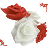 Flor Rosa Delicada 7 Cm,decoracion,souvenir,oferta 12 Unids