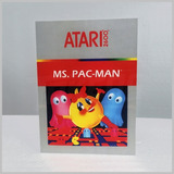 Ms. Pacman Atari  - Caja Con Manual De Instrucciones Cst