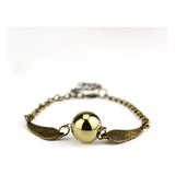 Pulsera Snitch Dorada Harry Potter 