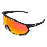 Lentes Deportivos Para Ciclismo Vital V20 Lente Revo Armazón Negro