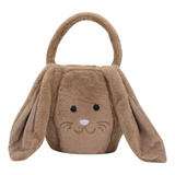 A Cesta De Conejito De Pascua De Peluche, Búsqueda De Huevos, Bolsas