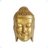 Mascara Cara De Buda Decorativa 25 Cm - Puesto Peregrino