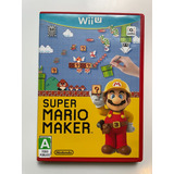 Super Mario Maker Caja Cartón Wii U