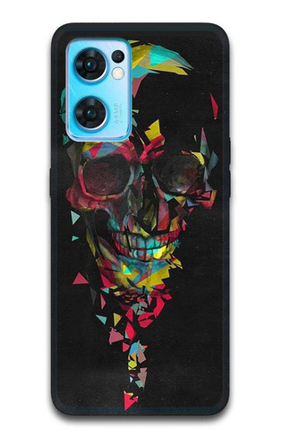 Funda Calavera 8 Para Oppo Todos