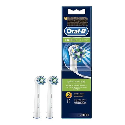 Repuesto Cabezal Cepillo Eléctrico Oral-b Cross Action Color Blanco | Envío gratis