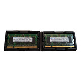 Memorias X2 Samsung Sodimm 512mb 2rx16 Pc2 5300s 555 12 A3