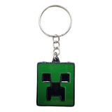 Llavero De Metal - Minecraft - Creeper