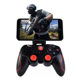 Control Celular Android Bluetooth Gamepad Con Soporte