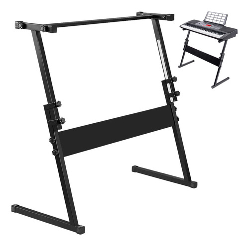 Suporte Pedestal Rack Em Z Para Teclado Com Altura Ajustável