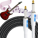 Alta Definición Cable Para Guitarra 6,5 Mm 3 Mts