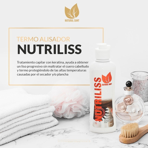 Nutriliss Pote 250 Tratamiento - mL a $80