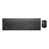 Combo Teclado E Mouse Sem Fio Multilaser Slim Usb - Tc212 Cor Do Mouse Preto