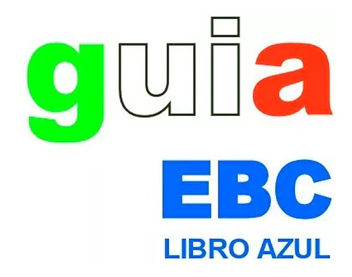 Libro Azul Guia Ebc Autos Y Camionetas