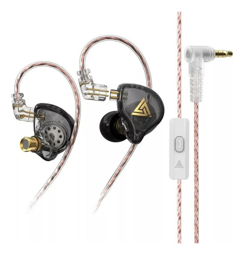 Audífonos Auriculares Qkz Cable Desmontable Dinámico Hifi