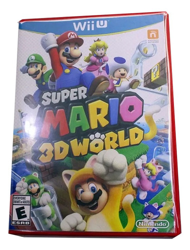 Caja Custom Super Mario 3d World Wii U (juego No Incluido)