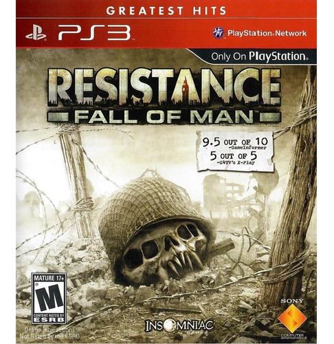 Resistance Fall Of Man Ps3 Midia Fisica Greatest Hits