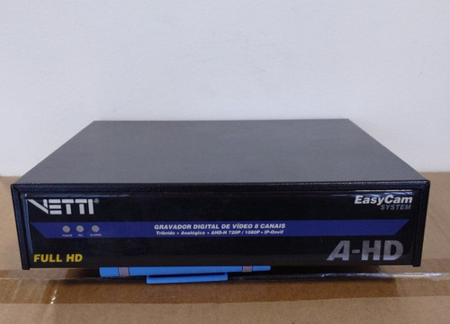 Dvr Vetti Easycam System 8 Canais Central De Monitoramento