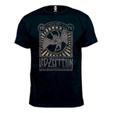 Remera Led Zeppelin Madison 100% Algodón Premium Peinado